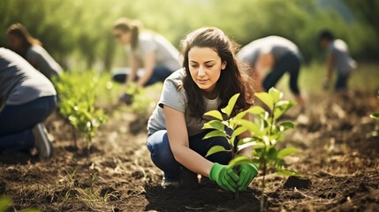 Volunteers engage in community service, helping clean and maintain orderliness, fostering a tidy and organized environment for the neighborhood's well-being.
