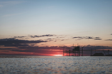 Sonnenaufgang Trabocco Punta