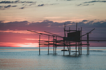 Sonnenaufgang Trabocco Punta