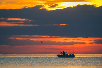Sonnenaufgang Trabocco Punta