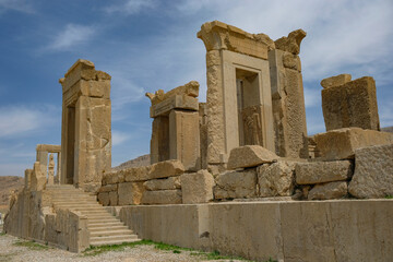 Ruins of Persepolis near the city of Shiraz in Fars province, Iran.