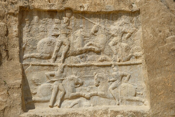 Naqsh-e Rostam is an ancient archeological site and necropolis located near Persepolis in Fars...