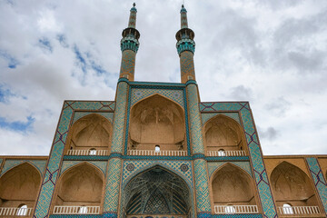 The Amir Chakhmaq Complex is a historical mosque in the complex from the Timurid era in Yazd, Iran.