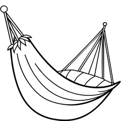 Black and White Line Drawing of a Ladder Leaning Against a Wall Vector, Illustrations