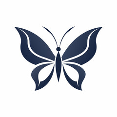 A butterfly logo vector art illustration (43)