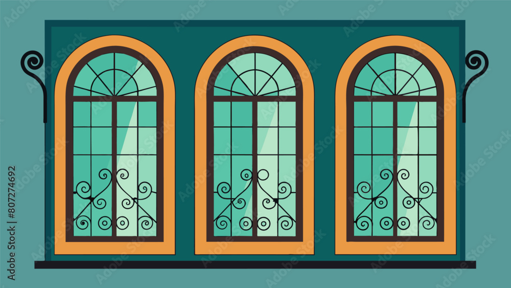 Poster the windows are being custommade using energyefficient triplepaned glass and adorned with intricate 