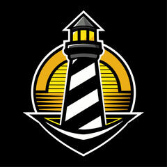 a Lighthouse logo with a stylish modern shape (20)