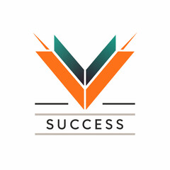a minimalist Success logo vector art illustration (14)