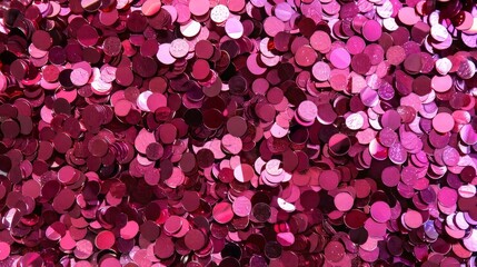 background of pink sequins.
