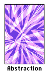 Abstract pattern. Illustration for printing on wall decorations. For use in graphics.