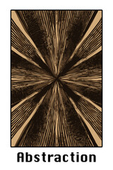 Abstract pattern. Illustration for printing on wall decorations. For use in graphics.