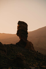 Roca en el Teide