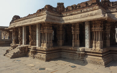 Vittala Temple, one of the most ornate monuments in Hampi.