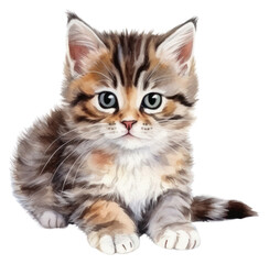 PNG Mammal animal kitten cute.