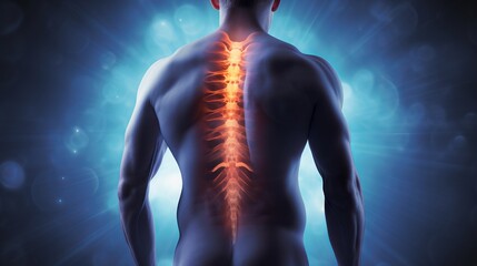 Patient with chronic back pain and numbness, symptomatic of herniated disc