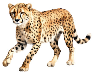 PNG Cheetah wildlife animal mammal.