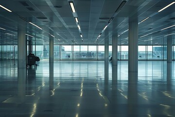 Expert cleaning services for empty office spaces by highly trained professional cleaners