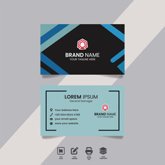 vector minimal and modern business card template