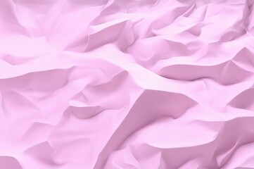 Obraz premium Purple crumpled paper texture is used for background paper texture in decorative art. Purple silk crumpled fabric as abstract background. Wallpaper background