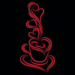 Simple happy valentines Day celebration design