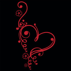 Simple happy valentines Day celebration design