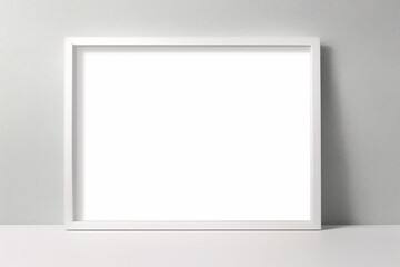 Obraz premium Moderner natürlicher Rahmen isoliert auf transparentem Hintergrund. Dünnes Porträt-vertikales Rechteck-Holzrahmen-Mockup für Poster, Foto, Bild, Bild, Wandkunst-Mockup