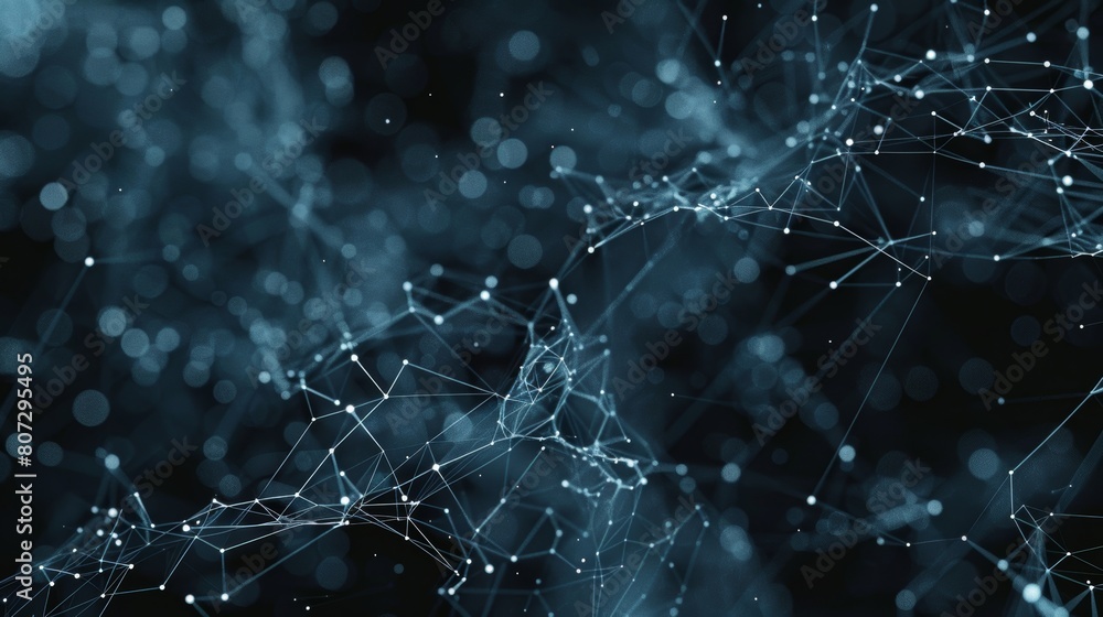 Poster dynamic motion graphics illustrating quantum error correction methods for enhanced understanding