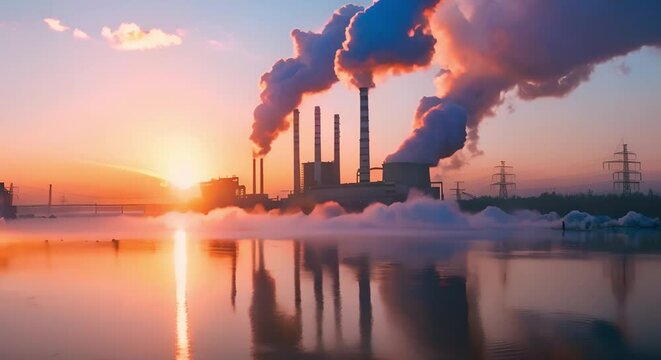Pollutants that Contribute to Global Warming and Climate Change. Concept Carbon Dioxide, Methane, Nitrous Oxide, Fluorinated Gases