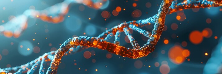 Exploring dna  the genetic code of living organisms and cell structure in molecules