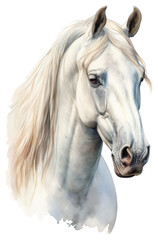 Obraz premium PNG Horse drawing animal mammal.