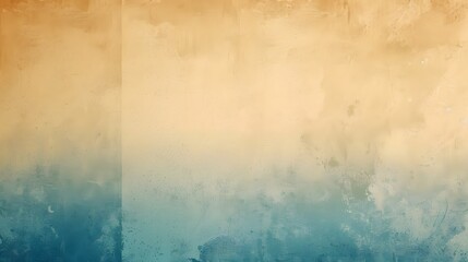 a beige brown blue retro grainy gradient background evokes memories of yesteryears, offering an elegant backdrop for your abstract poster or banner design