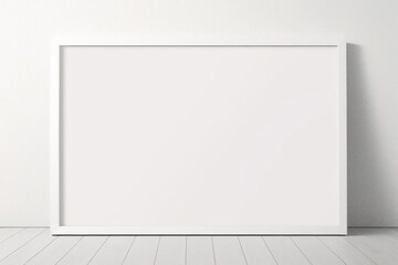 Obraz premium Moderner natürlicher Rahmen isoliert auf transparentem Hintergrund. Dünnes Porträt-vertikales Rechteck-Holzrahmen-Mockup für Poster, Foto, Bild, Bild, Wandkunst-Mockup