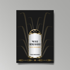 Romantic floral motive, elegant geometric beautiful background