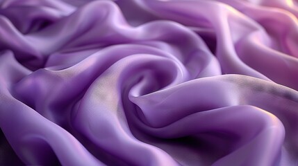   Close-up of a purple fabric with a blurry center and blurred background