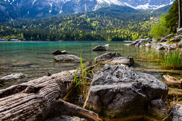 Eibsee die Karibik Bayerns direkt an der Zugspitze