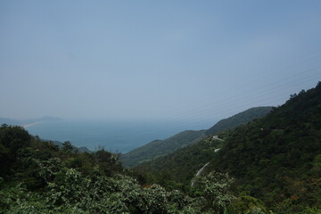 Obraz premium clouds over the mountains