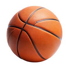 High angle basketball on a field close-up