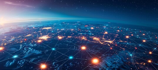 Global trade network mapping  essential shipping routes and supply chain logistics