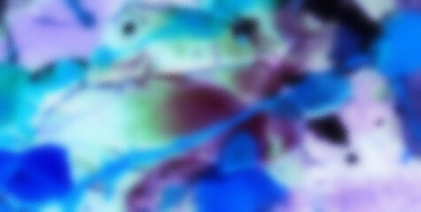 The Enchanting Dance: Free-Flowing Colors in Liquid Art with an Ethereal Touch