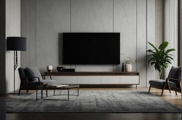 Inviting Living Room Warm Colored Furniture , couch and chair in a living room,  bay window, apartment