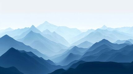 Obraz premium Minimalist background, mountains, abstract relief mountains, simplicity