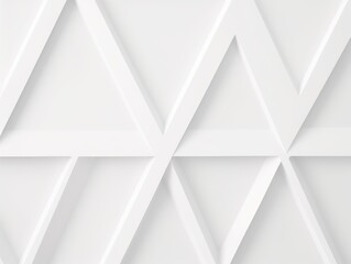 White thin barely noticeable triangle background pattern isolated on white background with copy space texture for display products blank copyspace 