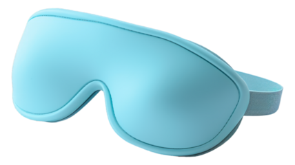 Sleep Mask isolated on transparent png background. Generative ai