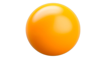 Stress Ball isolated on transparent png background. Generative ai