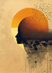 head of a person with a head