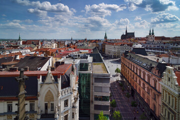 View from the church of St. James, Brno