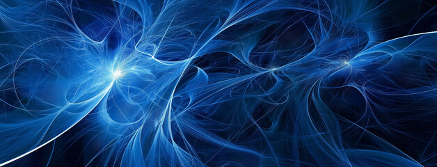 Luzes e energia azul - wallpaper HD 