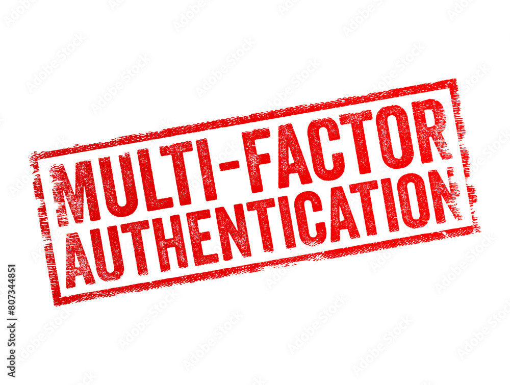 Poster multi-factor authentication (mfa) is a security process that requires multiple forms of verification