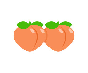 Two peaches are like sexual symbols. Getting to know same-sex love