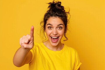 Woman making funny face, suitable for humor concepts